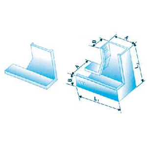 槽式垂直右下彎蓋--體 XQJ-C-05F