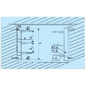 組（zǔ）合支架在電纜內安裝（一）