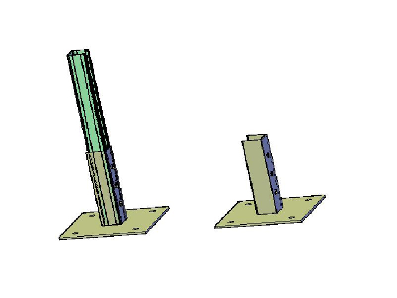 抗震支架連接底座