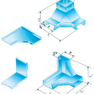 BHQ-C-3F型槽式上邊、下（xià）邊垂直三通