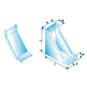 槽式垂直下彎蓋--體 XQJ-C-05B